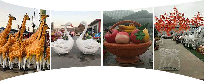 仿真景觀(guān)擺件，卡通景觀(guān)雕塑
